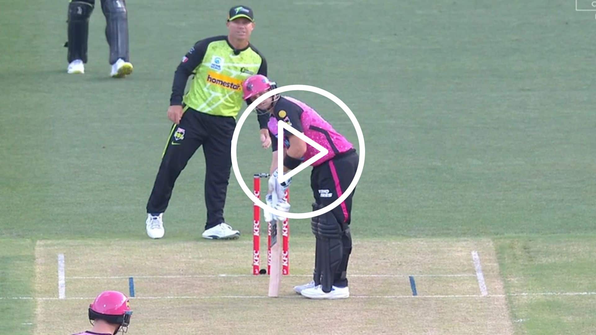 [Watch] 'If You Open The Batting' - David Warner Sledges Steve Smith During BBL Game